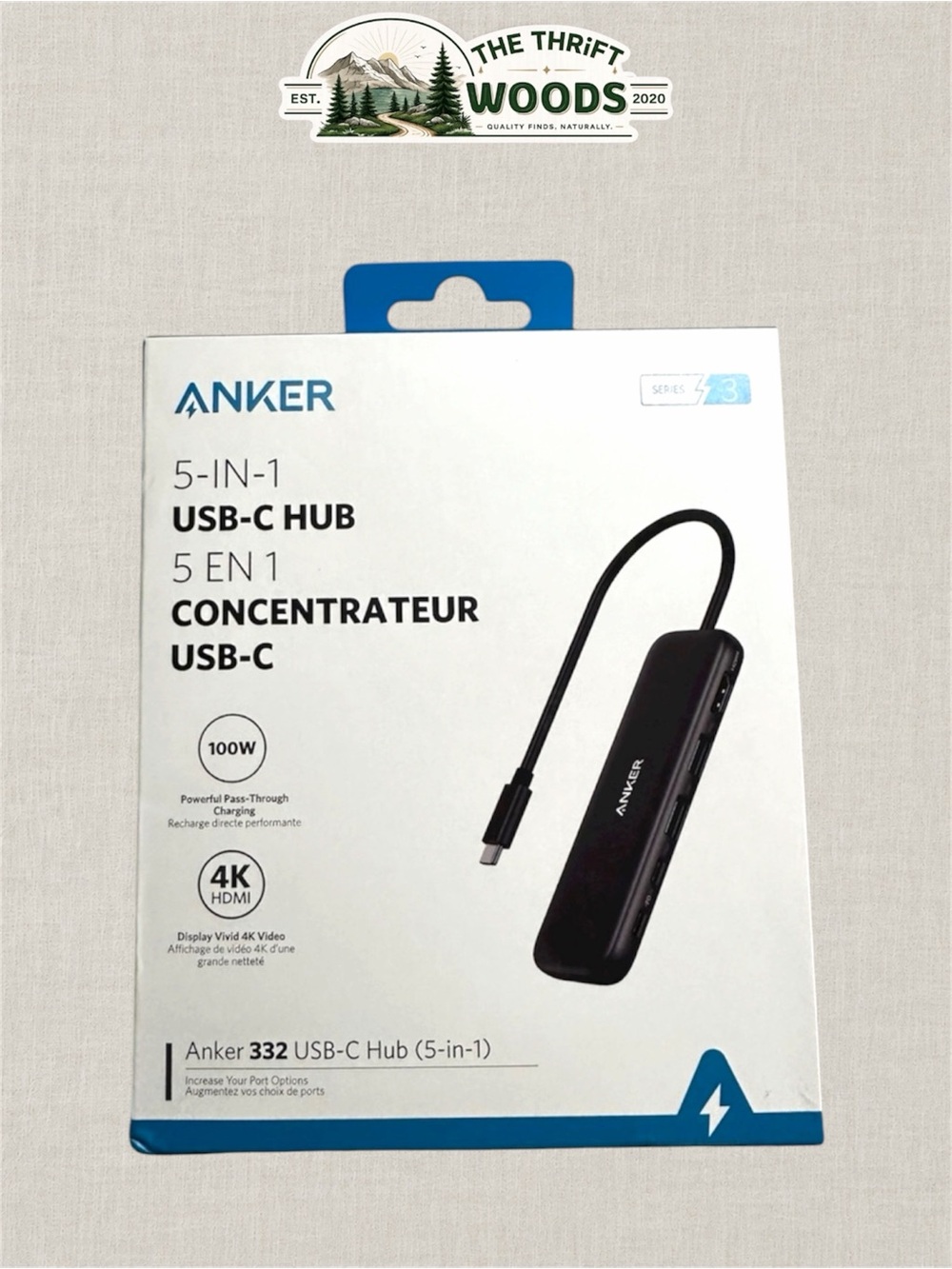 Anker 5-in-1 USB-C Hub NWT